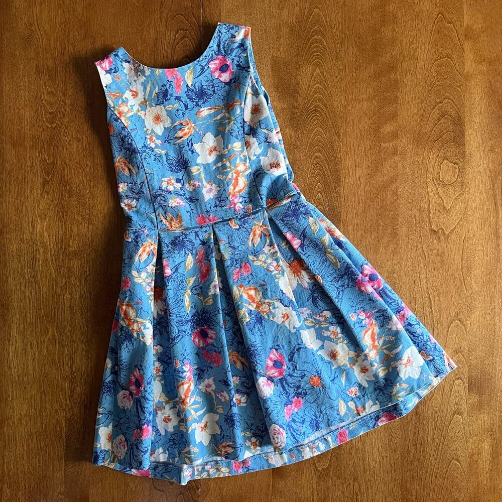 Forever 21 floral fit-and-flare dress 9/10 (runs small)